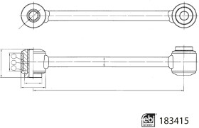 Стійка стабілізатора Febi 183415