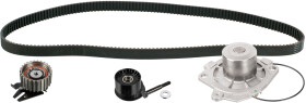 Комплект ремня ГРМ + помпа Febi 176610