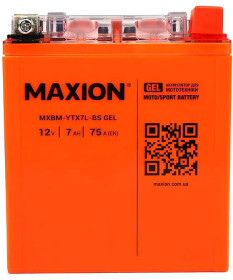 Аккумулятор Maxion 6 CT-7-R MXBM-YTX7L-BSGEL