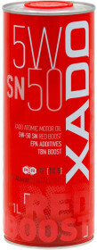 Моторное масло Xado Atomic Oil SN RED BOOST 5W-50 синтетическое