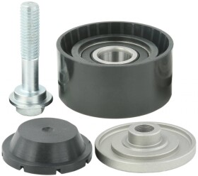 Обвідний ролик поліклинового ременя Febest 23887l6