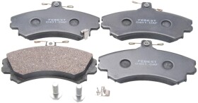 Тормозные колодки Febest 0401DAF