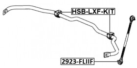Втулка стабилизатора Febest hsblxfkit
