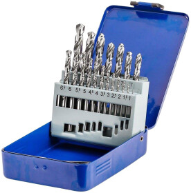 Бур Baildon 02619001-1 спиральных по металлу 1-10 мм