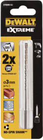Свердло DeWALT спіральне по цеглі та бетону Extreme DT6695 3 мм