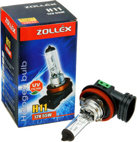 Автолампа Zollex H11 PGJ19-2 55 W біла 59524