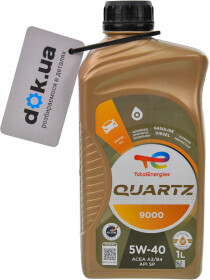 Моторное масло Total Quartz 9000 5W-40 синтетическое