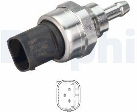 Датчик давления выхлопных газов Delphi dps0003012b1