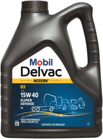 Моторна олива Mobil Delvac Modern Super Defense V4 15W-40 синтетична