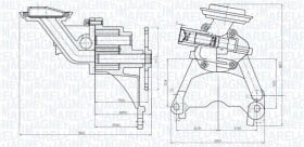 351516000096 Magneti Marelli Масляный насос