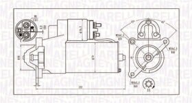 Стартер Magneti Marelli 063720373010
