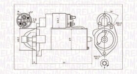 Стартер Magneti Marelli 063720624010