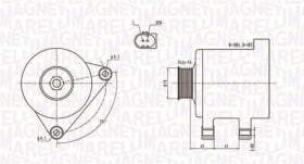 Генератор Magneti Marelli 063731782010