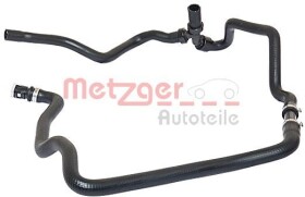 Патрубок радиатора системы охлаждения двигателя Metzger 2420061