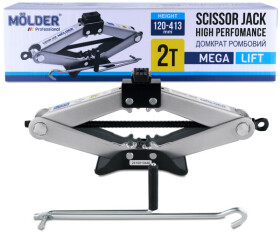 Домкрат Molder Scissor Jack ромбоподібний механічний 2 т MA32020