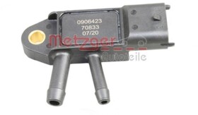 Датчик давления выхлопных газов Metzger 0906423