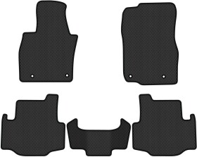 Комплект килимків EVAtech MZ44581CB5VL4RBB чорний без логотипа
