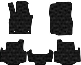 Комплект килимків EVAtech MZ44580C5VL4KBB чорний без логотипа