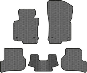 Комплект килимків EVAtech VW31212CB5TL4SGB сірий без логотипа