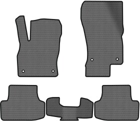 Комплект килимків EVAtech VW12402C5AV4SGB сірий без логотипа