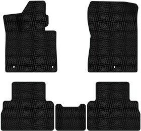 Комплект килимків EVAtech HY44141CD5KH3KBB чорний без логотипа