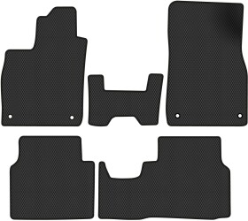 Комплект килимків EVAtech VW12046PBR4AV4RBB чорний без логотипа