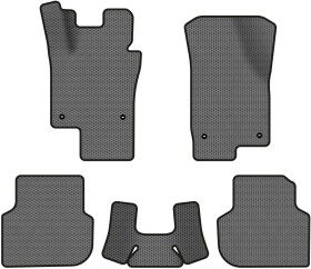 Комплект килимків EVAtech VW31220CD5TL4SGB сірий без логотипа