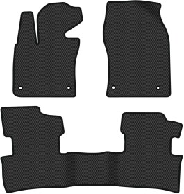 Комплект килимків EVAtech LS44002Z3TL4RBB чорний без логотипа