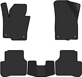 Комплект килимків EVAtech VW3264CN5RBB чорний без логотипа
