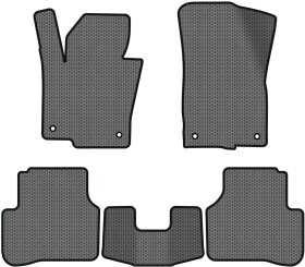 Комплект килимків EVAtech VW33531CN5AV4SGB сірий без логотипа