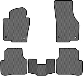 Комплект килимків EVAtech VW1711CG5AV4RGB сірий без логотипа