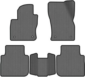Комплект килимків EVAtech VW33929CP5AV4SGB сірий без логотипа