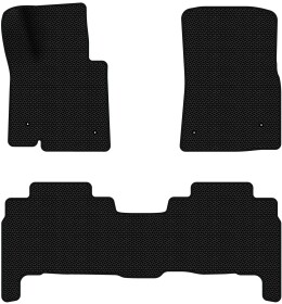 Комплект килимків EVAtech TY31619ZD3LA4KBB чорний без логотипа