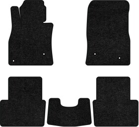Комплект килимків EVAtech Standart MZ11072C5VL4VEB чорний без логотипа