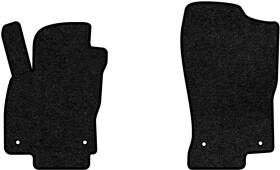 Комплект килимків EVAtech Standart VW51024A2AV4VEB чорний без логотипа