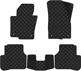 Комплект килимків EVAtech VW33530CP5TL4BBB чорний без логотипа