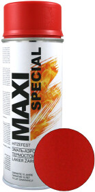 Аэрозольная краска Maxi Color красный термостойкая 400 мл