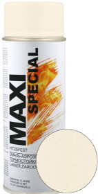 Аэрозольная краска Maxi Color белый термостойкая 400 мл