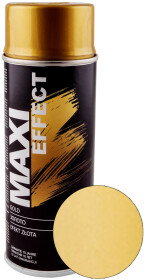 Аэрозольная краска Maxi Color желто-золотой 400 мл
