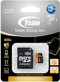Карта памяти Team Group microSDXC 128 ГБ