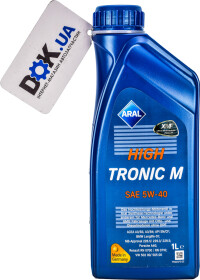 Моторное масло Aral High Tronic M 5W-40 синтетическое