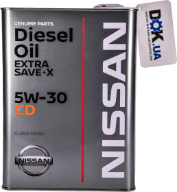 Моторное масло Nissan Extra Save-X 5W-30 синтетическое