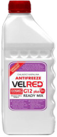 Готовий антифриз Velnord Velred READY MIX G12+ червоний -38 °C
