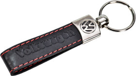 Брелок AutoTechteile з логотипом Volkswagen чорний VW6