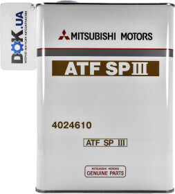 Трансмиссионное масло Mitsubishi Dia Queen ATF SP III