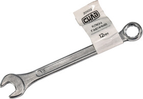 Ключ ріжково-накидний Сила 201012 I-подібний 12 мм