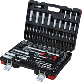 Набор бит и торцевых головок с трещоткой Ultra 6003142 77 шт.