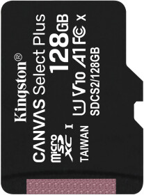 Карта памяти Kingston Canvas Select Plus microSDXC 128 ГБ