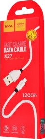 Кабель Hoco X27 X27MICROWHITE USB - Micro USB 1,2 м