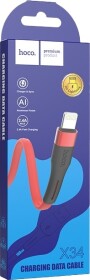 Кабель Hoco X34LIGHTNINGRED USB - Apple Lightning 1 м